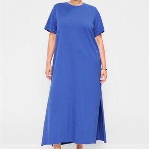 Old Navy Women’s Blue XXL Petite  Maxi Dress Color: Crayon Blue NEW